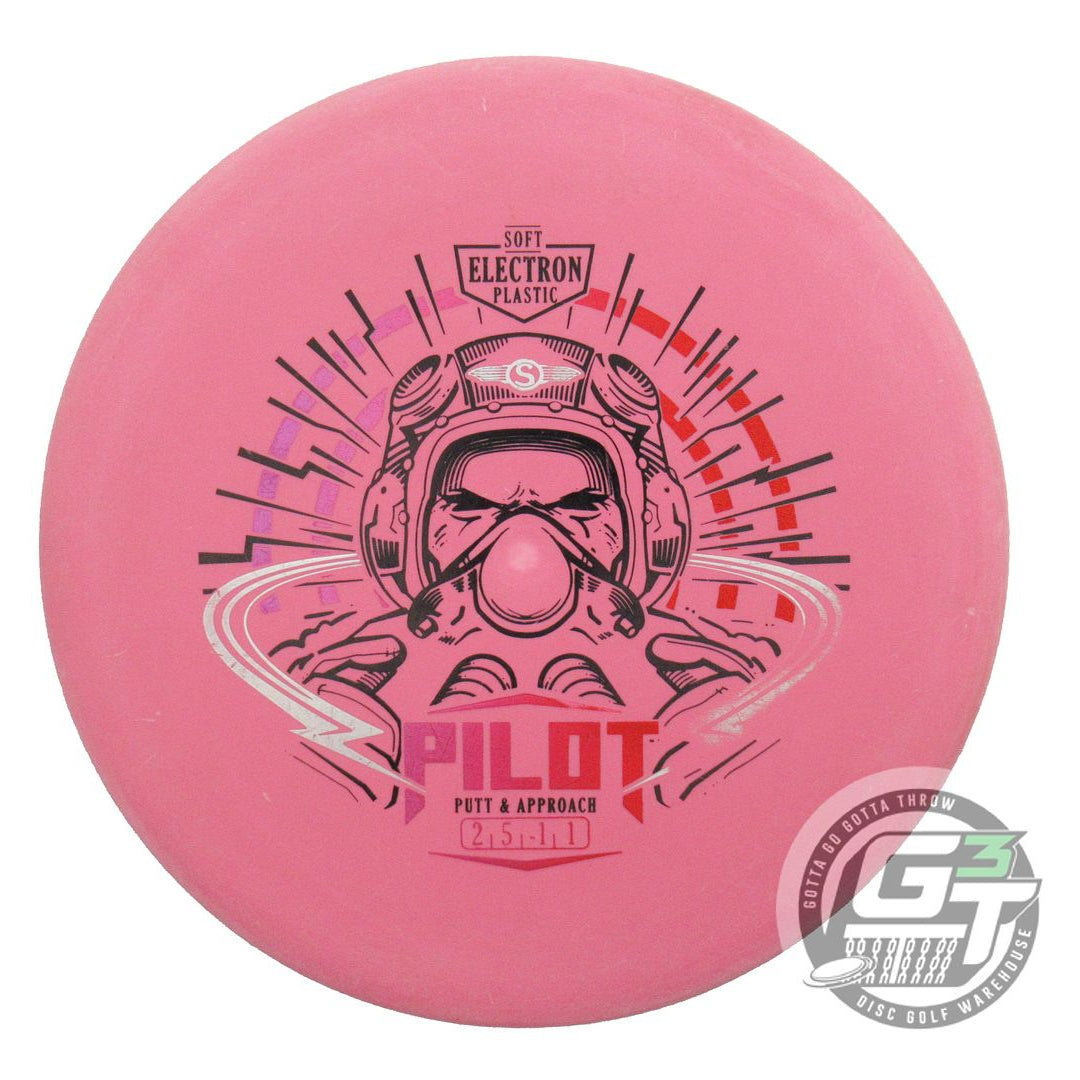 USED Streamline Discs Electron Soft Pilot 173g Pink Putter Golf Disc