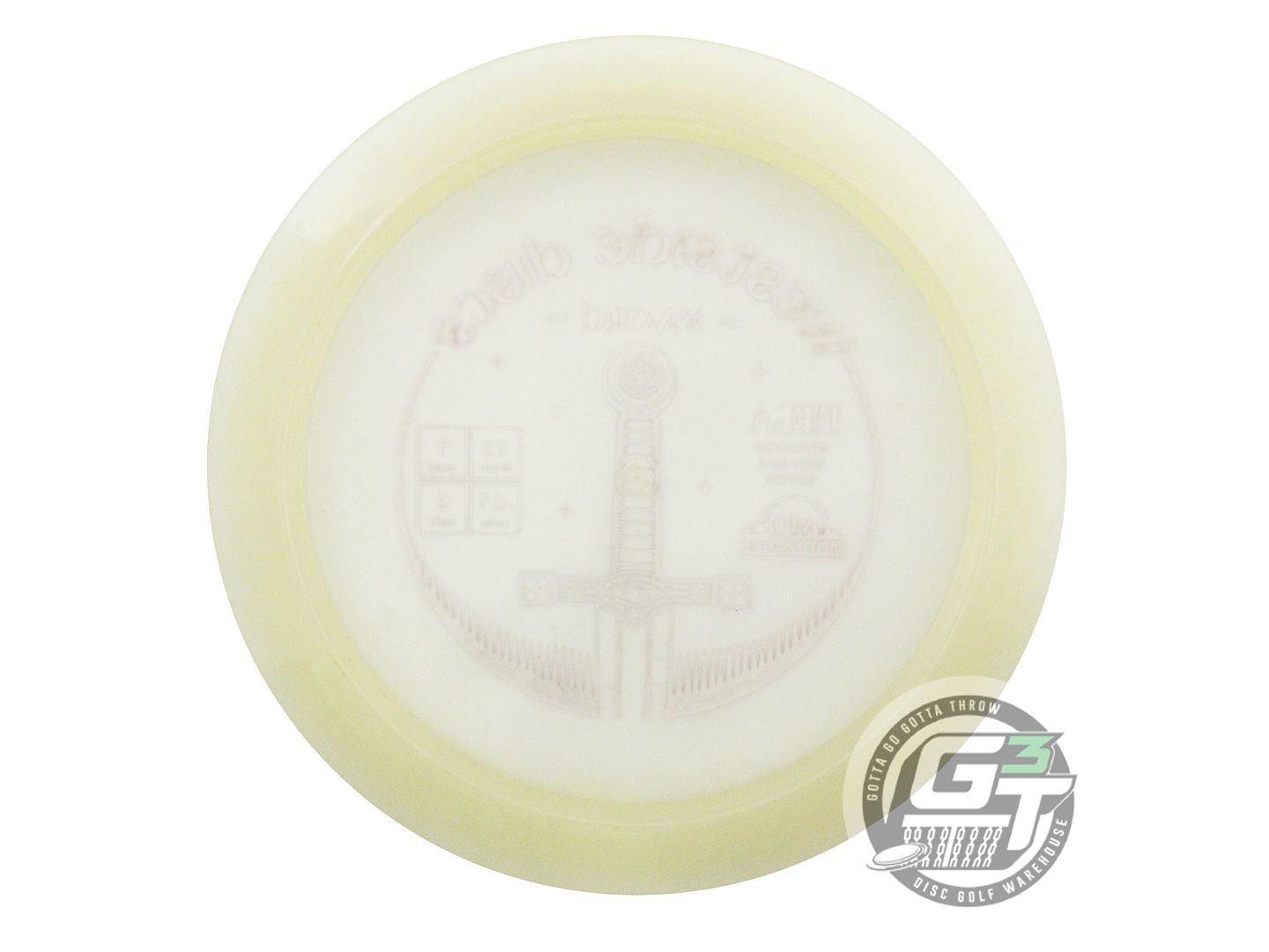USED Westside Discs VIP Moonshine Sword 175g Pink Foil Distance Driver Golf Disc