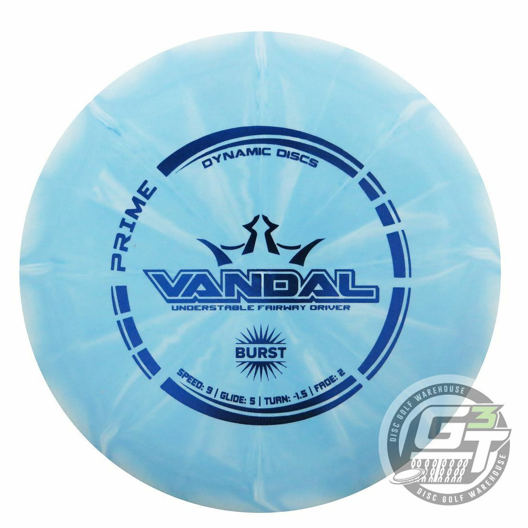 Dynamic Discs Prime Burst Vandal Fairway Driver Golf Disc (Individually Listed)