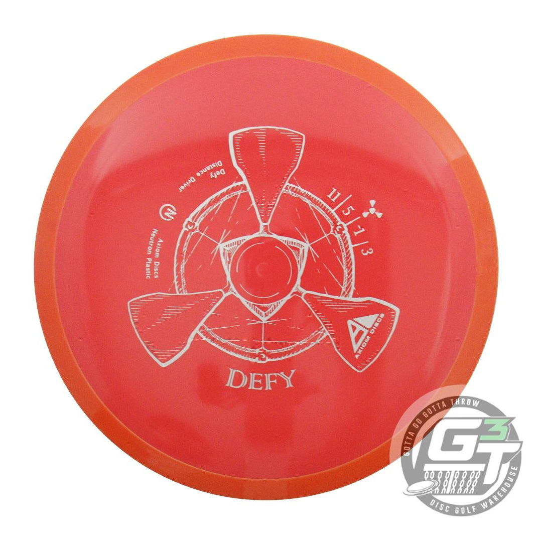 Axiom Neutron Defy Distance Driver Golf Disc (Individually Listed)