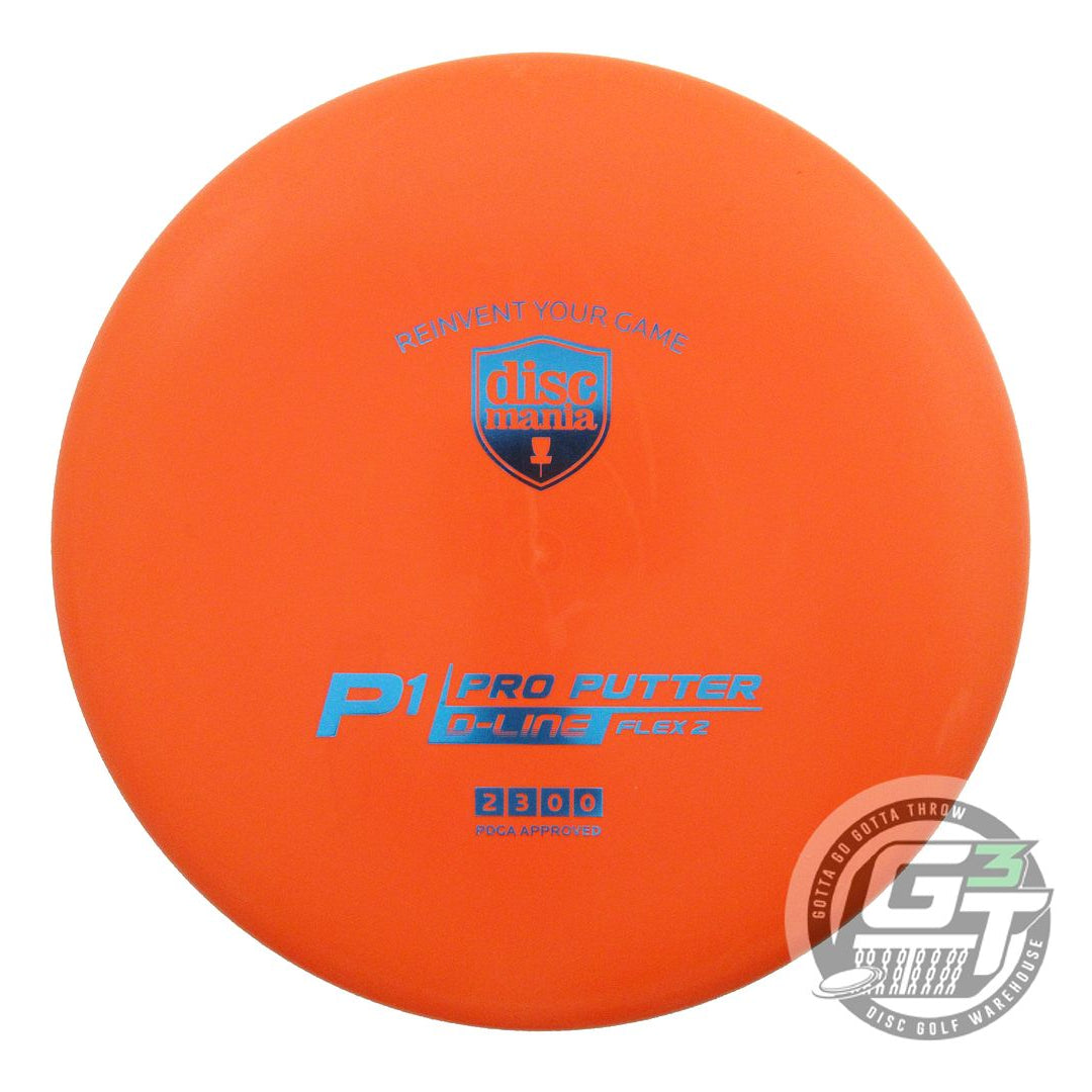 Discmania Originals D-Line Flex 2 P1 Putter Golf Disc (Individually Listed)