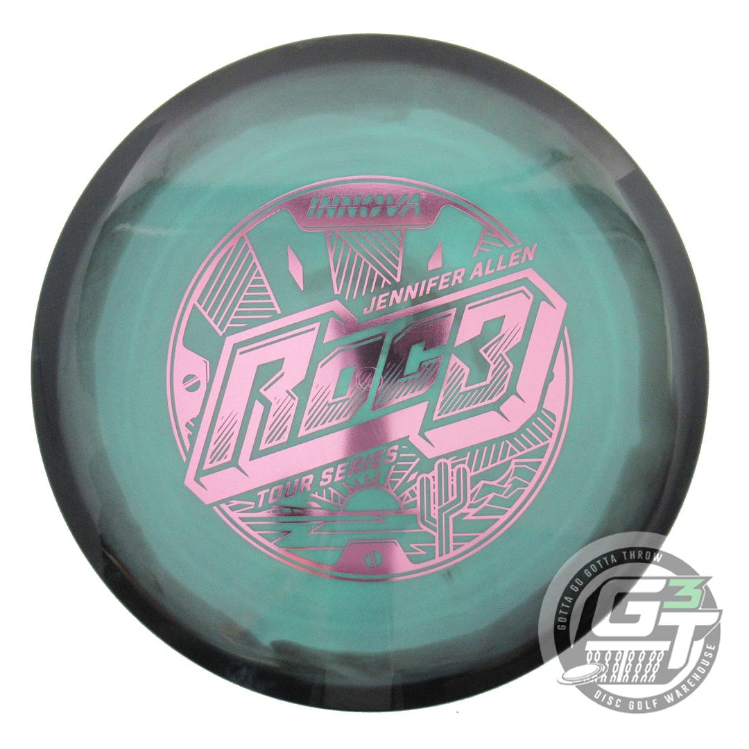 Innova Limited Edition 2025 Tour Series Jen Allen Proto Glow Halo Star Roc3 Midrange Golf Disc (Individually Listed)