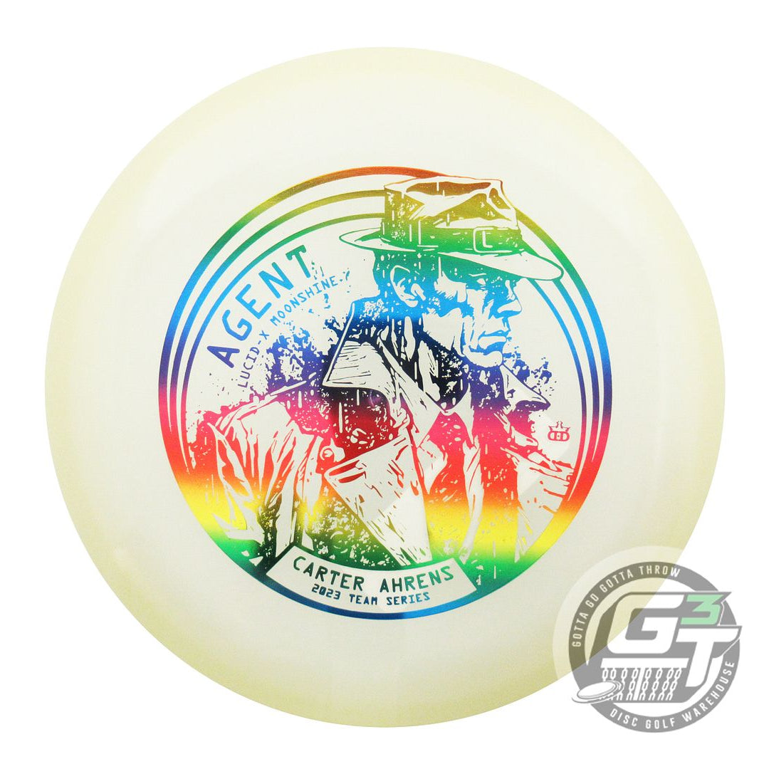 Dynamic Discs Limited Edition 2023 Team Series Carter Ahrens Moonshine Glow Lucid-X Agent Putter Golf Disc (Individually Listed)