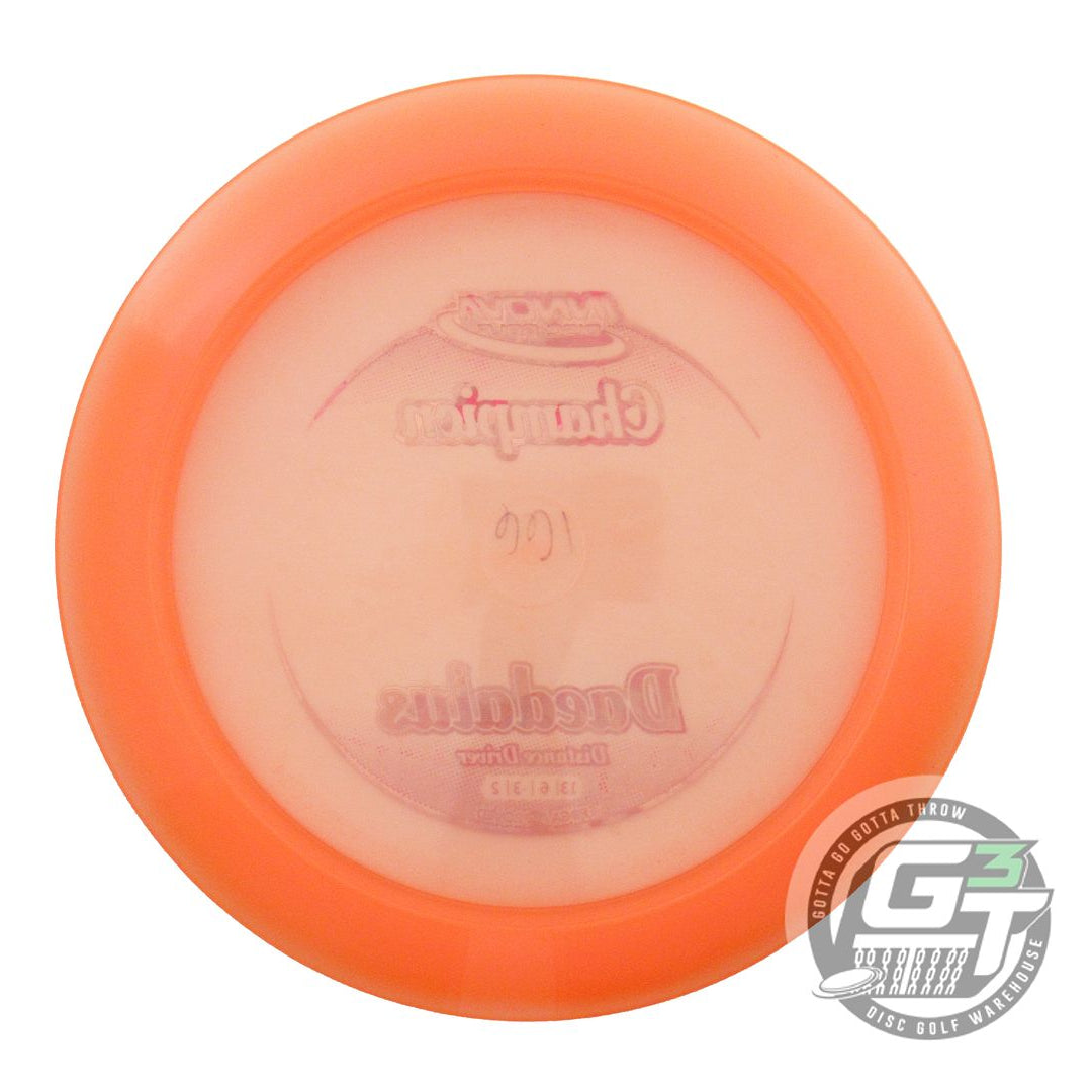 USED Innova Champion Daedalus 166g Coral Magenta Shatter Distance Driver Disc