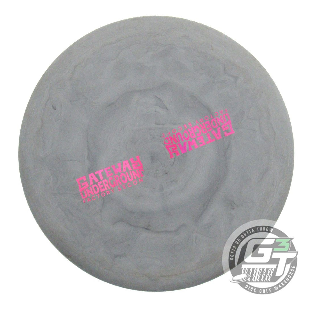 USED Gateway X-OUT Lunar Super Stupid Soft Wizard 172g Gray C Putter Golf Disc