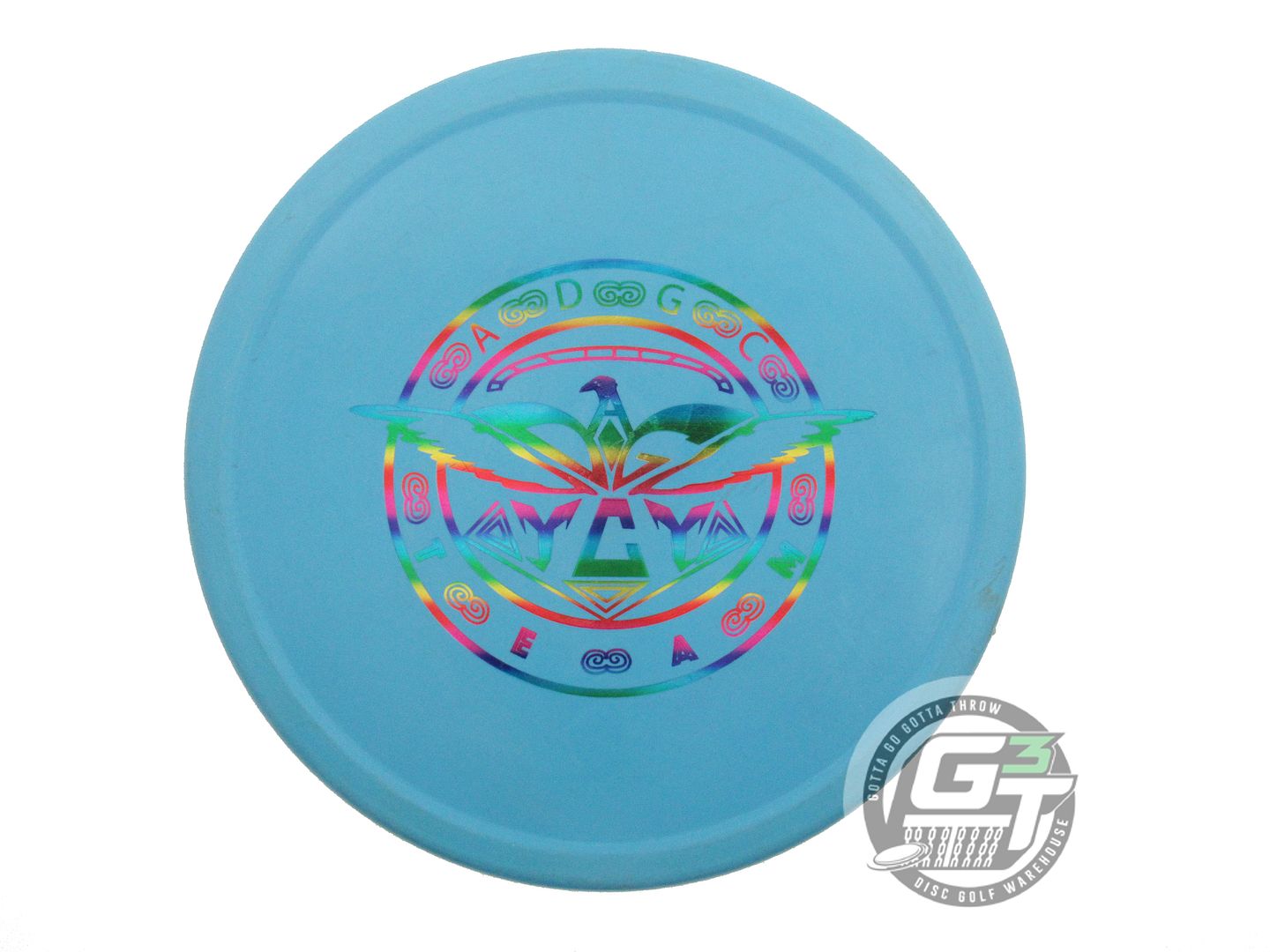 USED Innova R-Pro Pig 170g Teal Rainbow Foil Putter Golf Disc