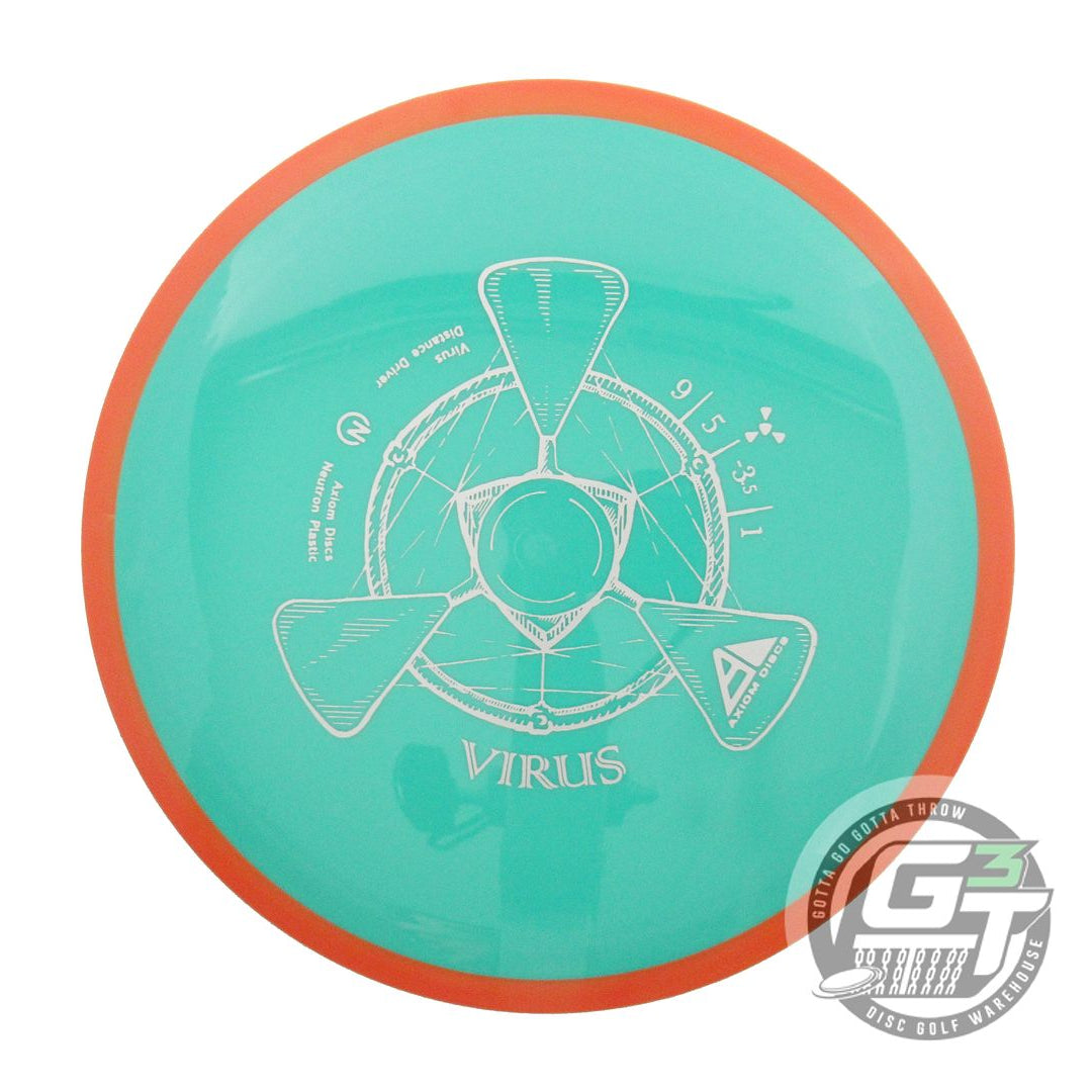 Axiom Neutron Virus Distance Driver Golf Disc (Individually Listed) - Gotta Go Gotta Throw