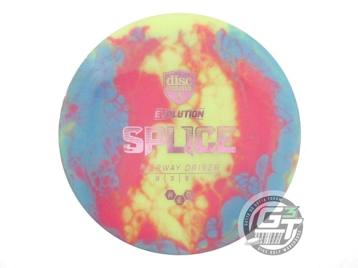 USED DiscMania Neo Splice 171g White HOME DYED Fairway Driver Golf Disc