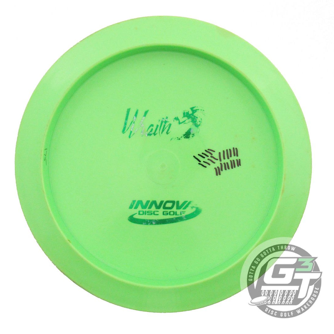 USED Innova Backstamp Star Wraith 175g Lime Green Foil Driver Golf Disc