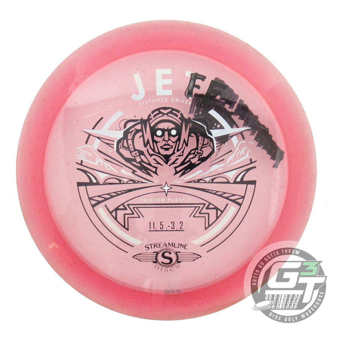USED Streamline Discs Proton Jet 177g Pink Distance Driver Golf Disc