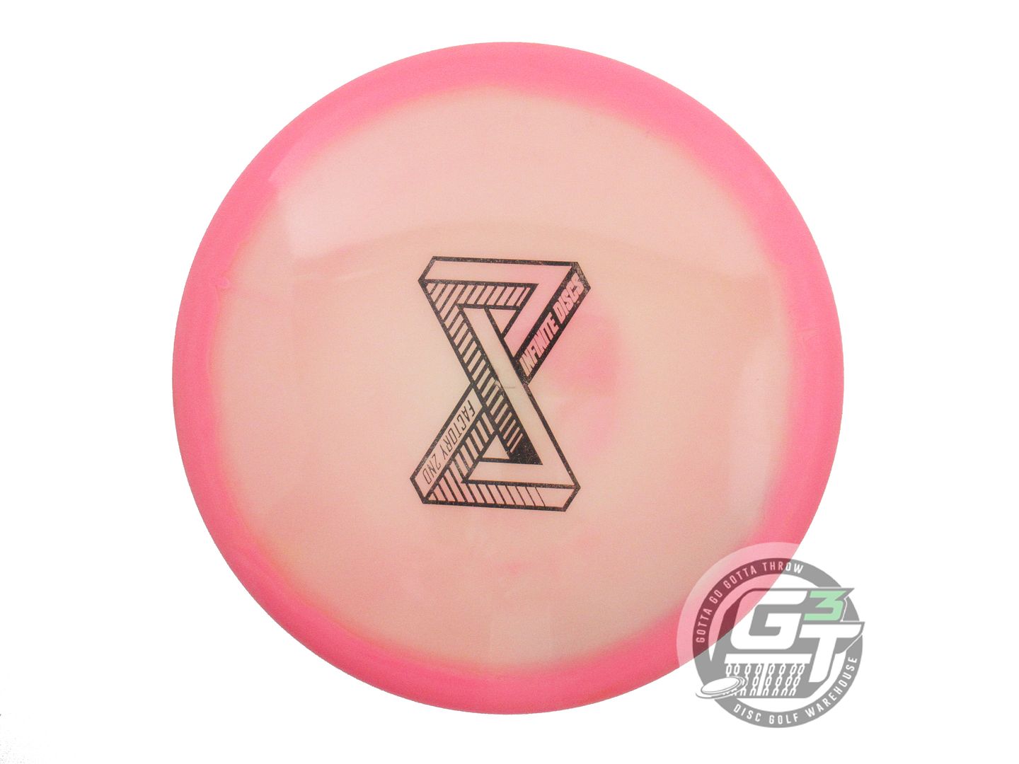 USED Infinite X-OUT Halo C-Blend Dynasty 169g Pink-Cream Fairway Driver Disc