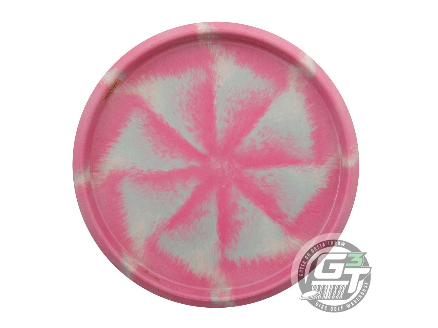 USED Discraft Recycled ESP Zone 175g Pink-Seafoam Silver Holo Putter Golf Disc