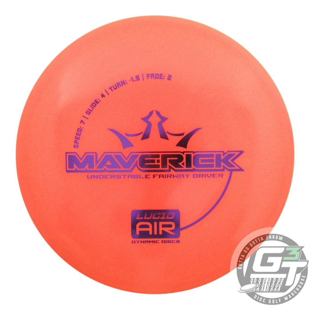 Dynamic Discs Lucid AIR Maverick Fairway Driver Golf Disc (Individually Listed)