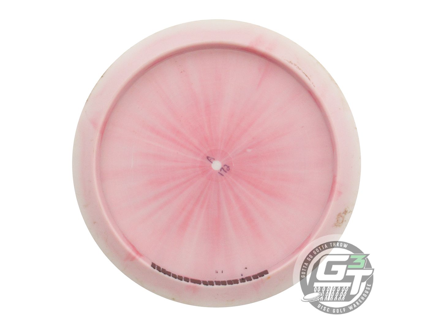 USED Hooligan Discs X-OUT Alpha Thread 172g White-Pink Driver Disc