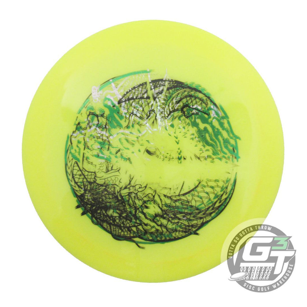 USED Dynamic Discs X-OUT Lucid Raider 173g Yellow Distance Driver Golf Disc