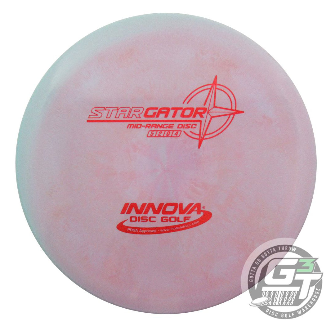 USED Innova Star Gator 174g Lilac Red Shatter Foil Midrange Golf Disc