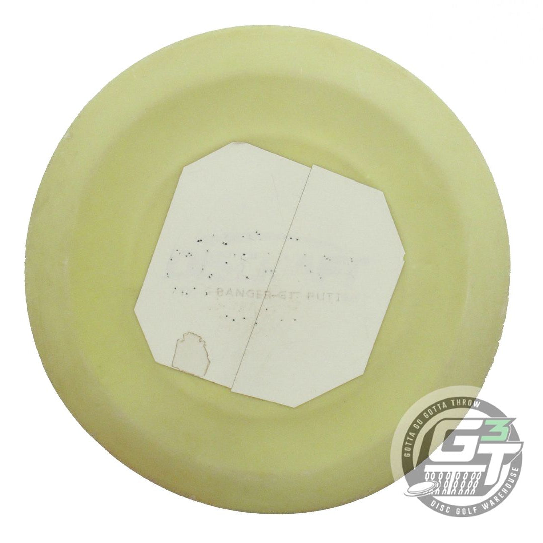 USED Discraft Pro D Banger GT 178g Yellow GLOW TAPE Putter Golf Disc