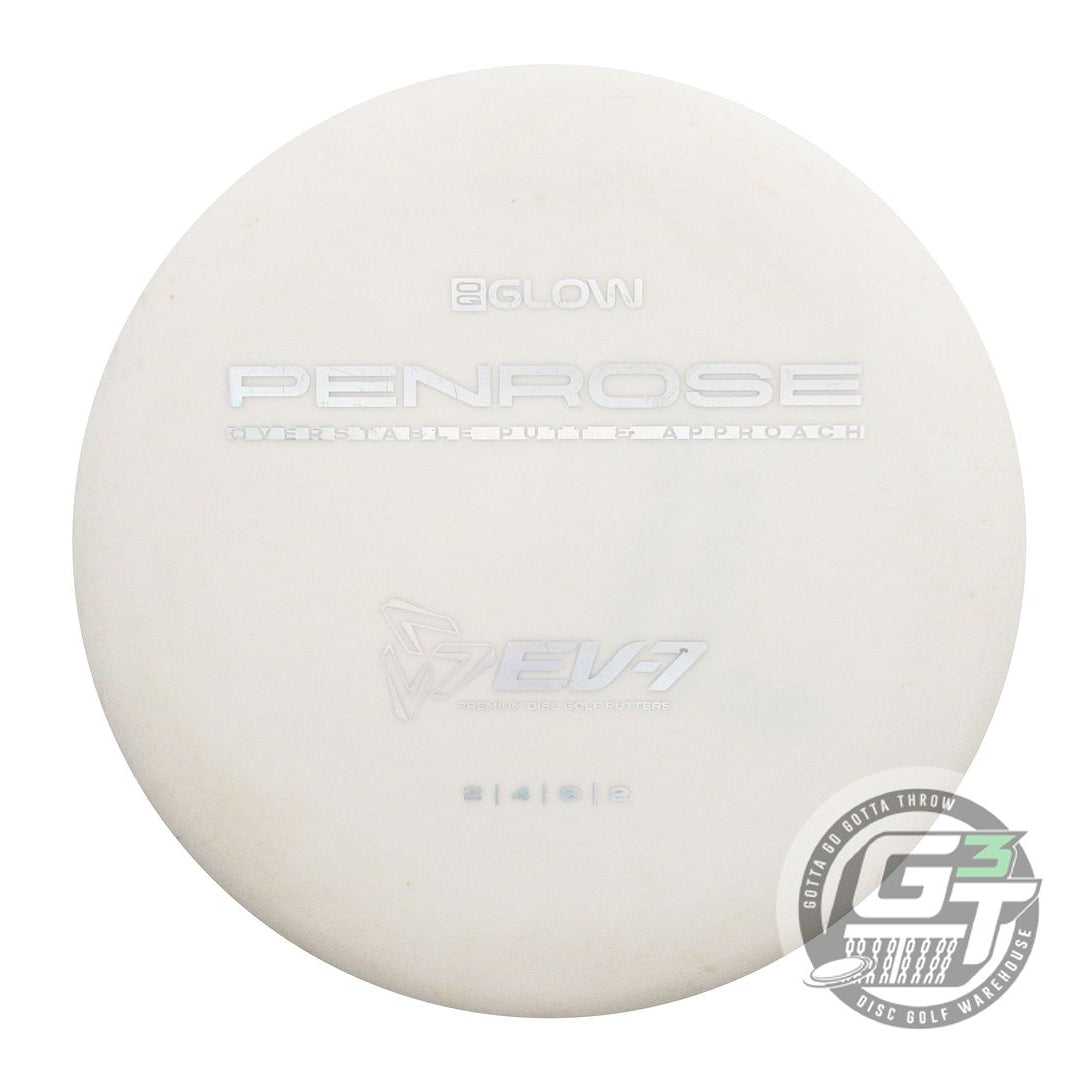 USED EV-7 OG Glow Penrose 173g White Silver Holo Foil A Putter Golf Disc