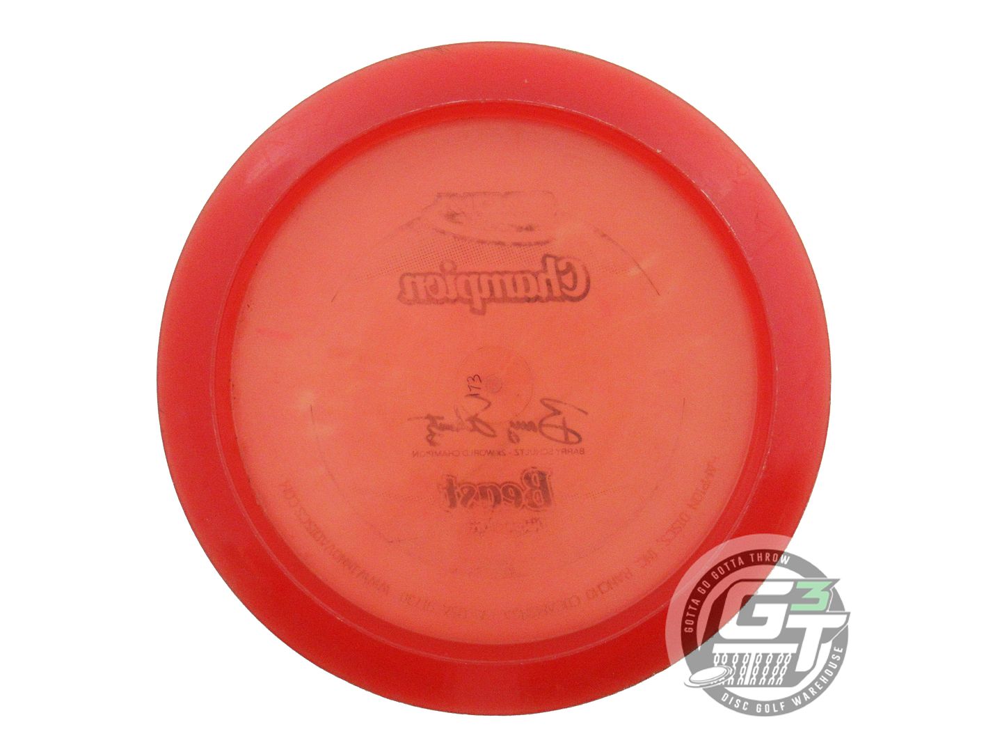 USED Innova Champion Beast 173g Red Black Stamp Distance Driver Golf Disc