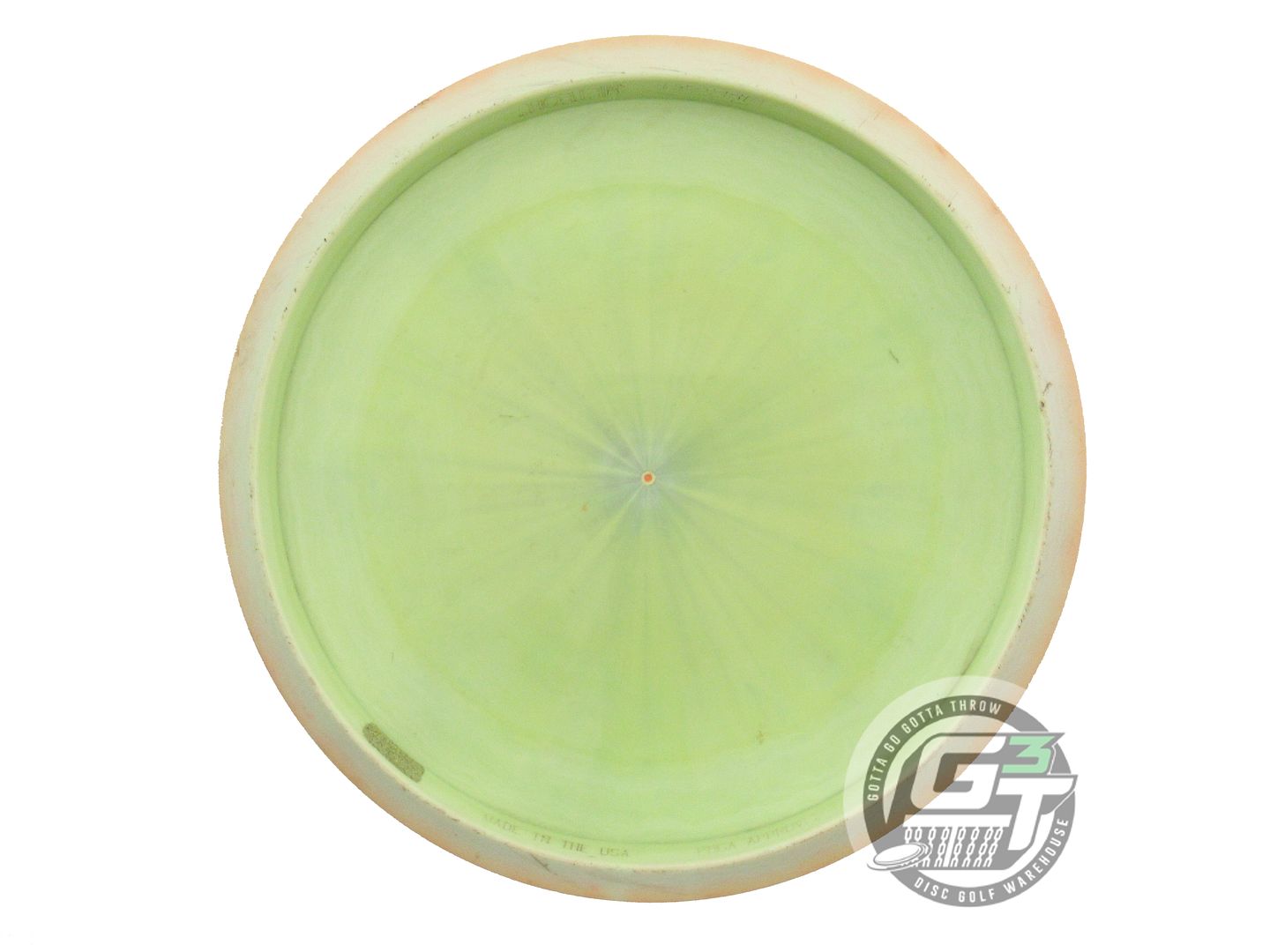 USED Discraft ESP Meteor 178g Lime Gold Shatter Foil Midrange Golf Disc