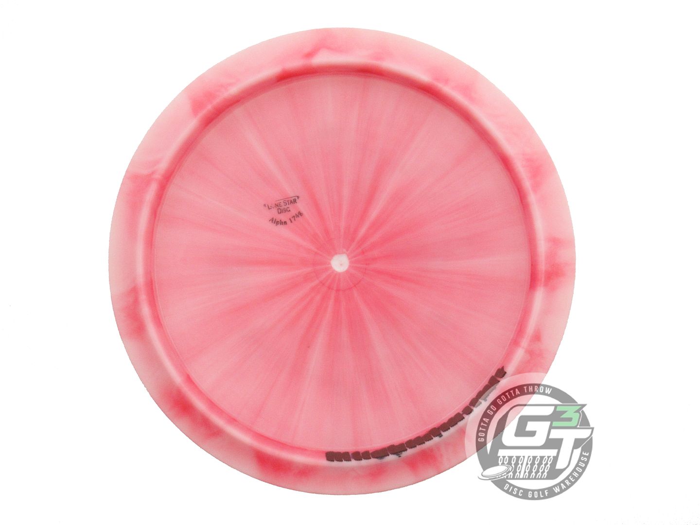 USED Lone Star Alpha Dos X 174g Pink Blue Foil Fairway Driver Golf Disc