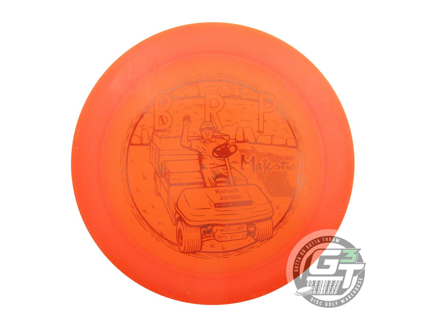 USED Innova Champion Boss 174g Orange Brown Foil MAJESTIC Distance Driver Disc