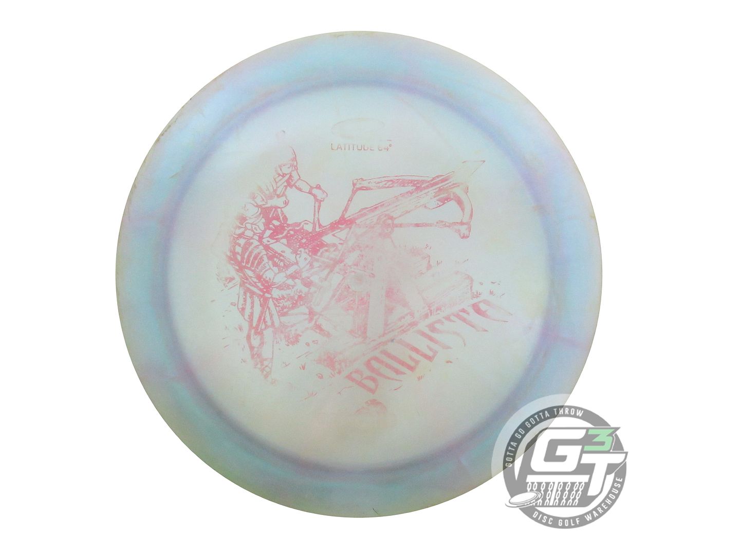 USED Latitude 64 Chameleon Opto-X Ballista 173g Purple-Green Driver Disc