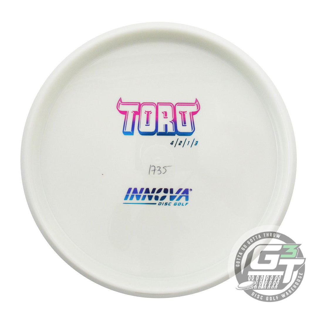 Innova White Bottom Stamp Star Toro Midrange Golf Disc (Individually Listed)
