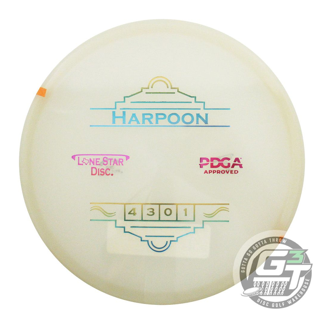 Lone Star Glow Alpha Harpoon Midrange Golf Disc (Individually Listed)