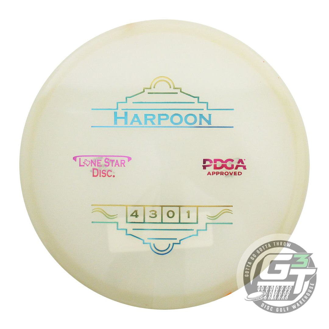 Lone Star Glow Alpha Harpoon Midrange Golf Disc (Individually Listed)