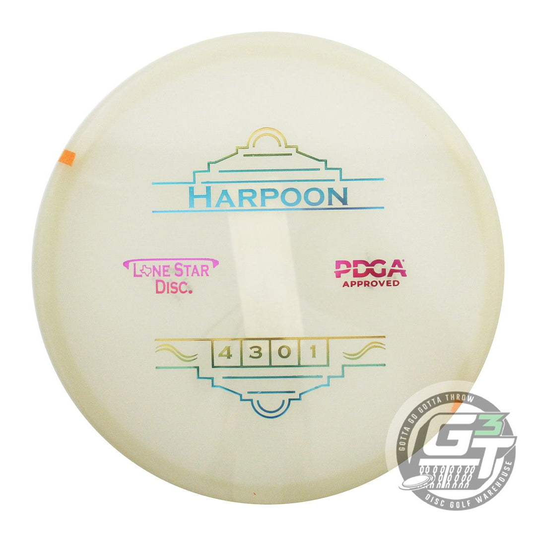 Lone Star Glow Alpha Harpoon Midrange Golf Disc (Individually Listed)