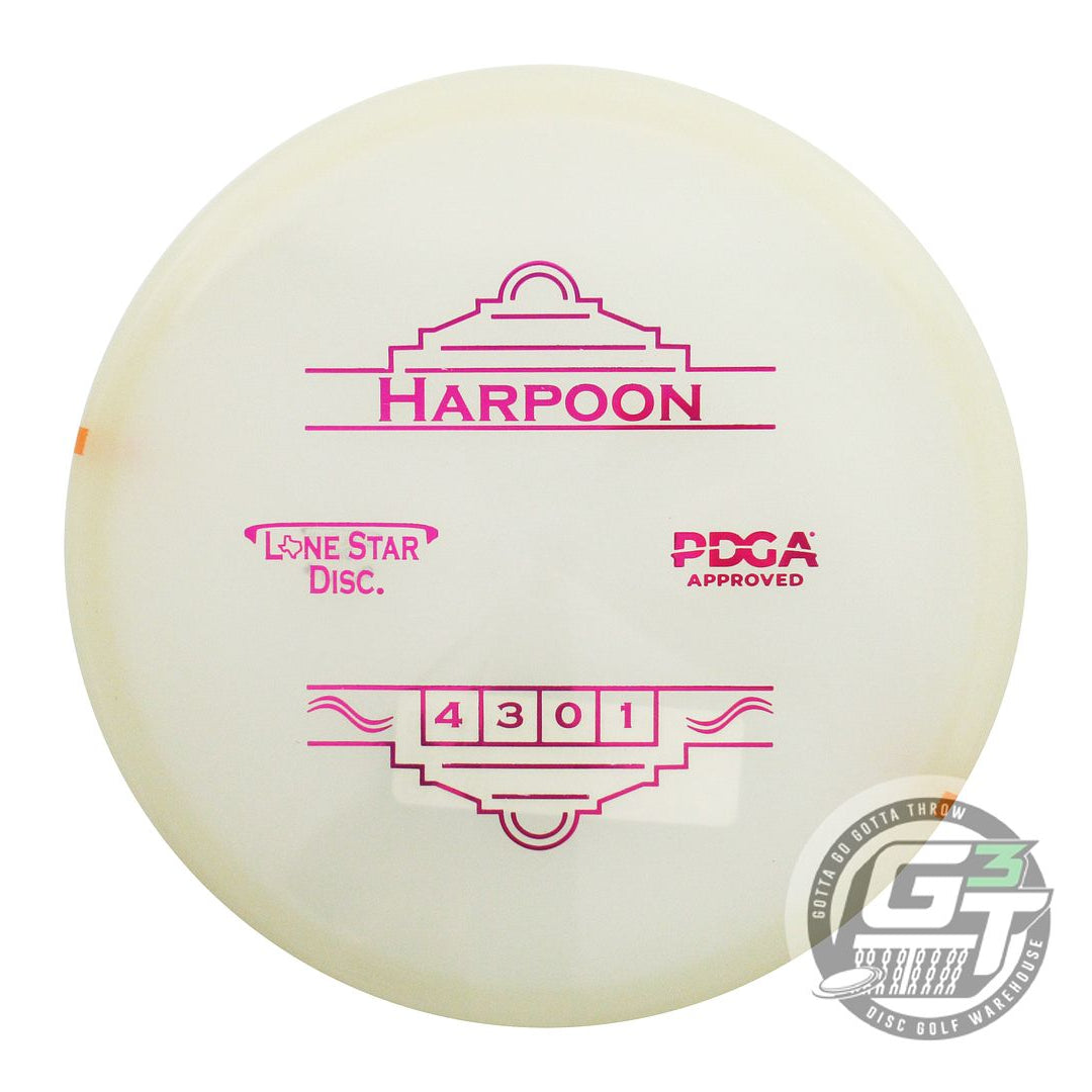 Lone Star Glow Bravo Harpoon Midrange Golf Disc (Individually Listed)