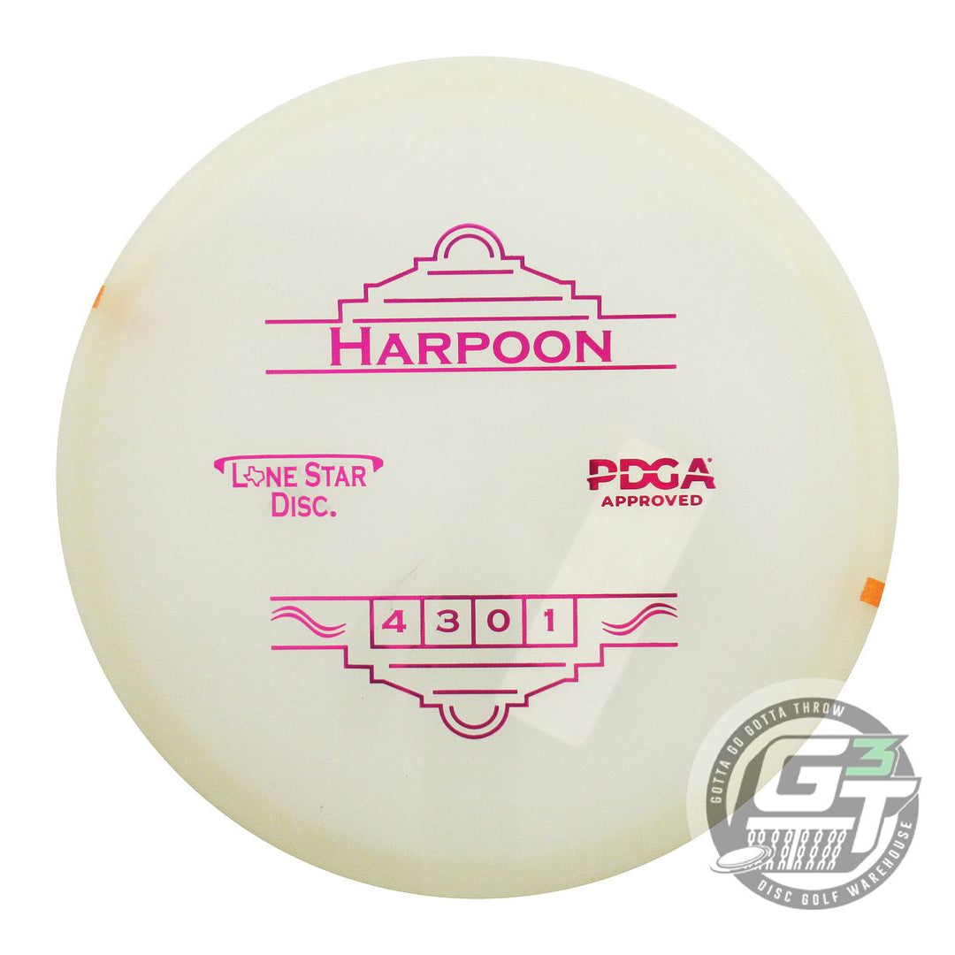 Lone Star Glow Bravo Harpoon Midrange Golf Disc (Individually Listed)
