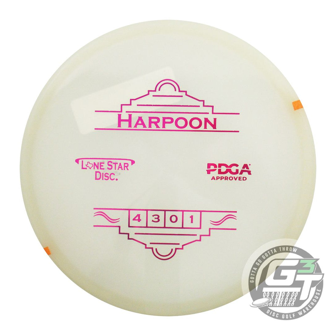 Lone Star Glow Bravo Harpoon Midrange Golf Disc (Individually Listed)