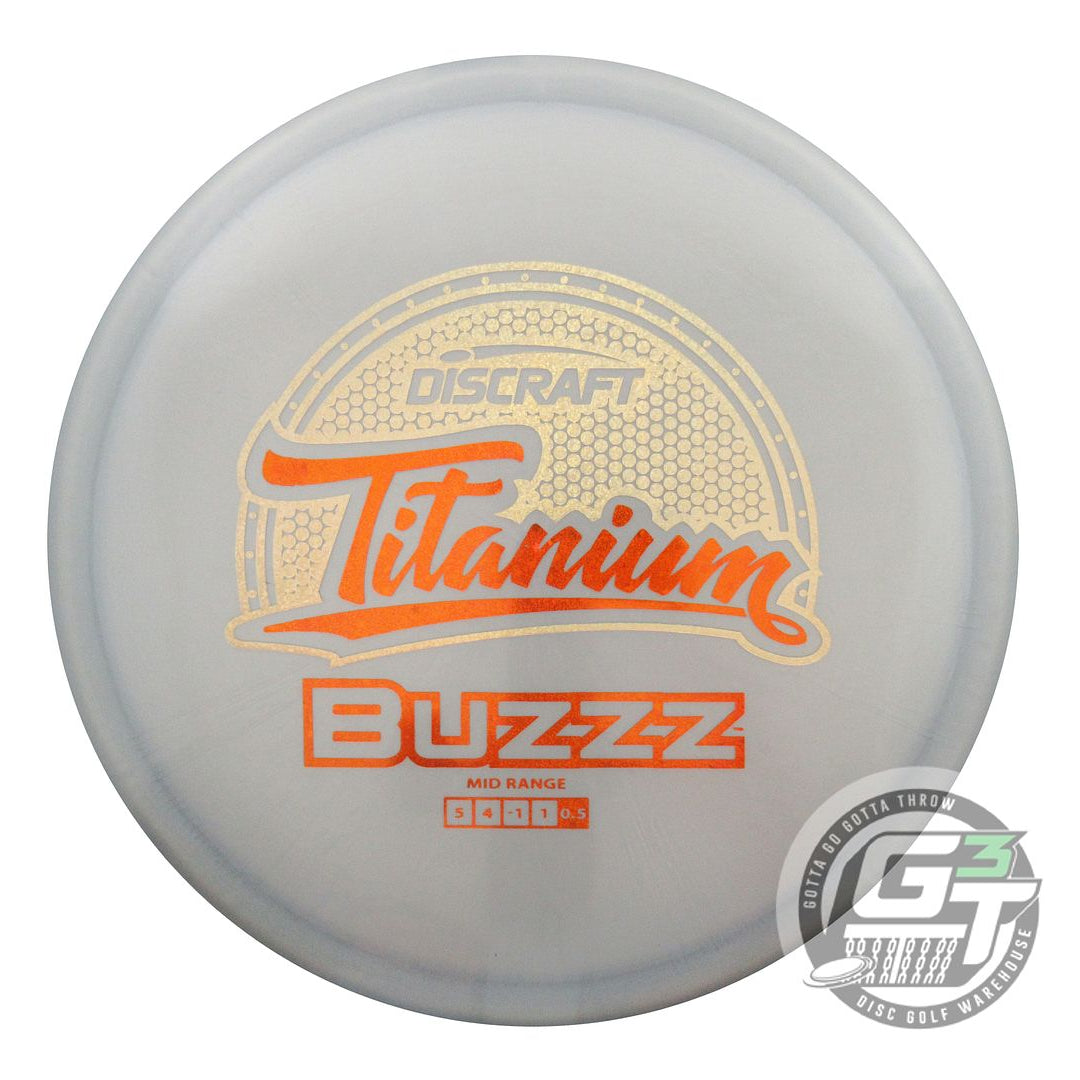 Discraft Titanium Buzzz Midrange Golf Disc (Individually Listed)