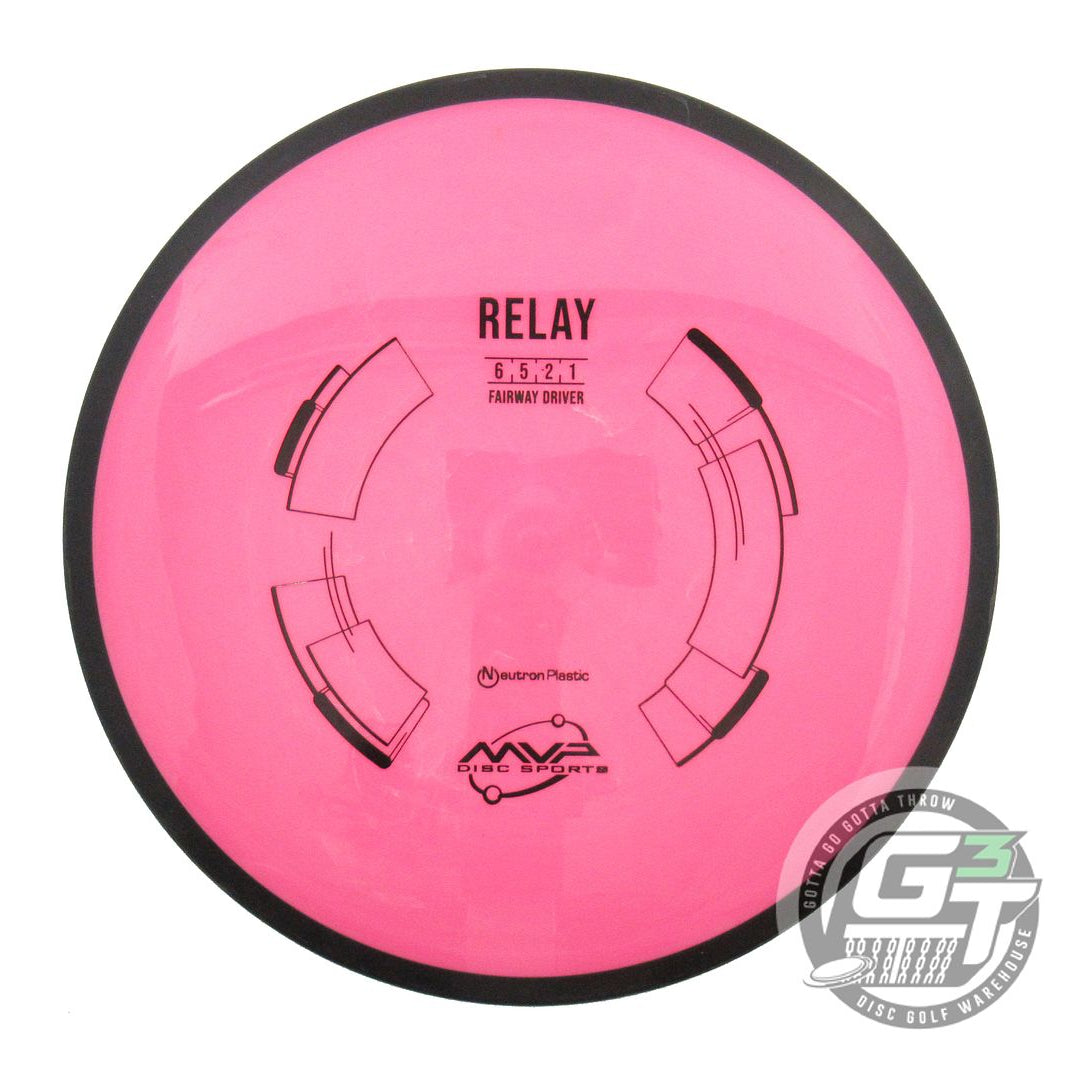 USED MVP Disc Sports Neutron Relay 173g Pink Fairway Driver Golf Disc