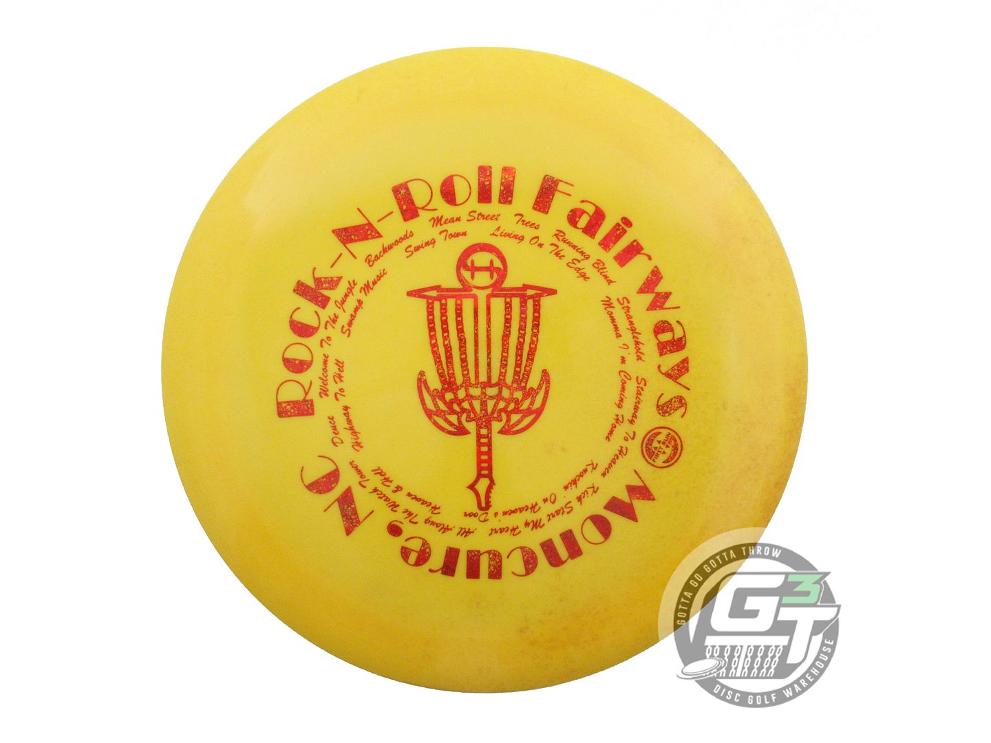 USED Innova Star Boss 171g Marigold Red Star Foil Distance Driver Golf Disc