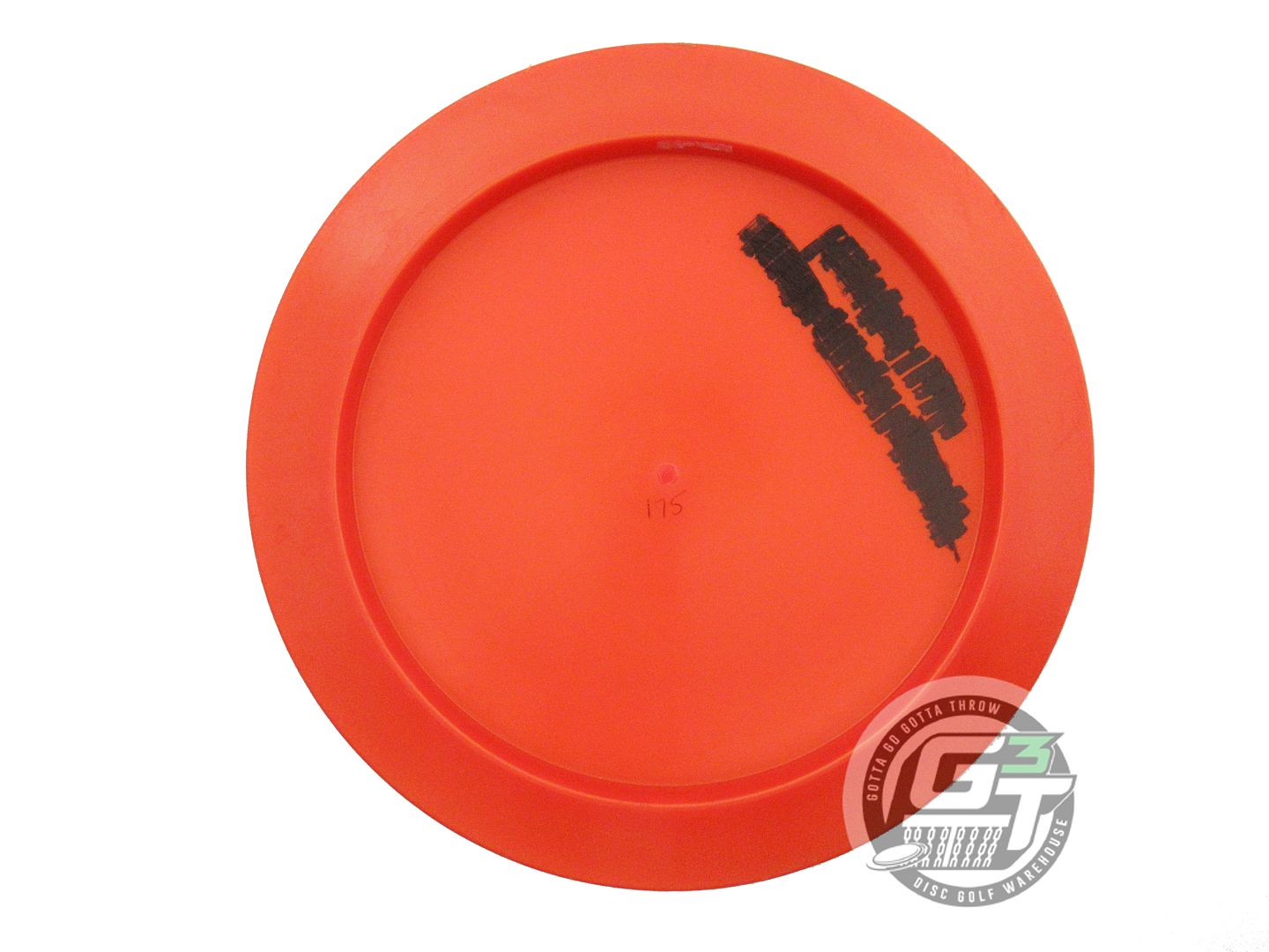 USED Discraft Titanium Nuke SS 175g Orange EMBOSSED Distance Driver Golf Disc