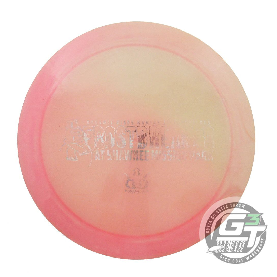 USED Dynamic Discs Lucid Sheriff 175g Pink Oil Slick Foil Distance Driver Disc