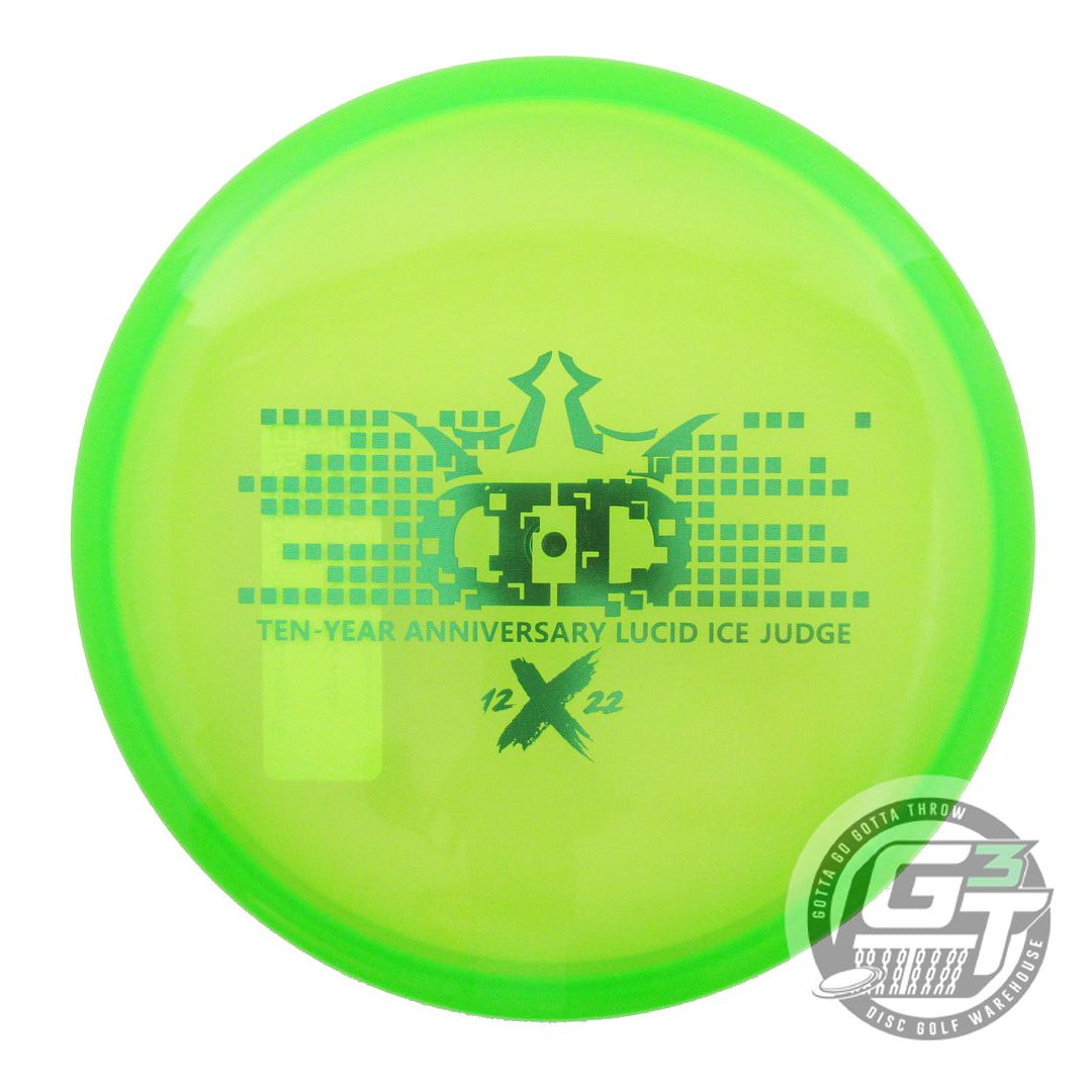 Dynamic Discs Limited Edition 10-Year Anniversary Lucid Ice Judge Putter Golf Disc (Individually Listed)