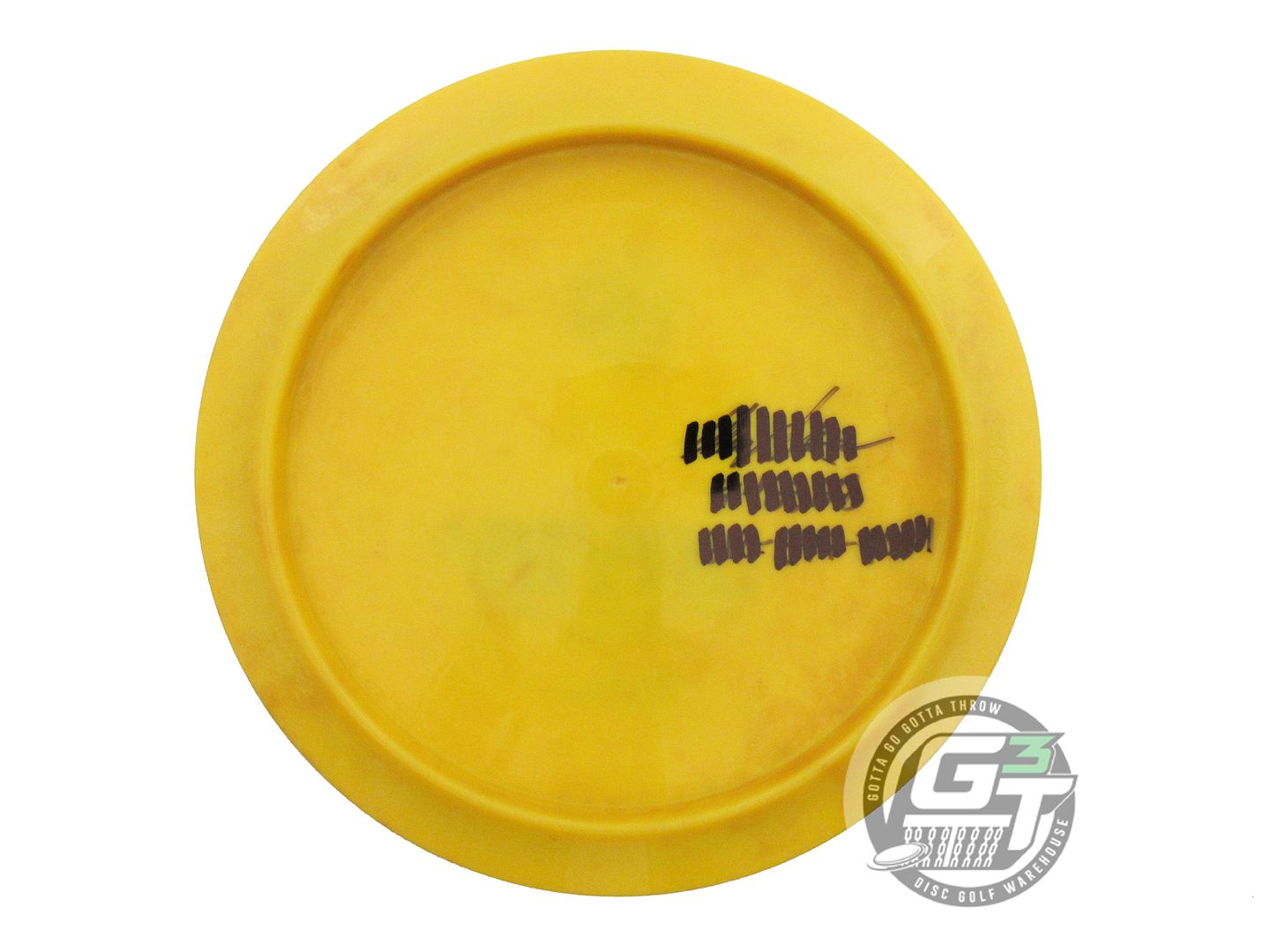 USED Kastaplast K1 Grym X 174g Yellow Blue Foil Distance Driver Golf Disc
