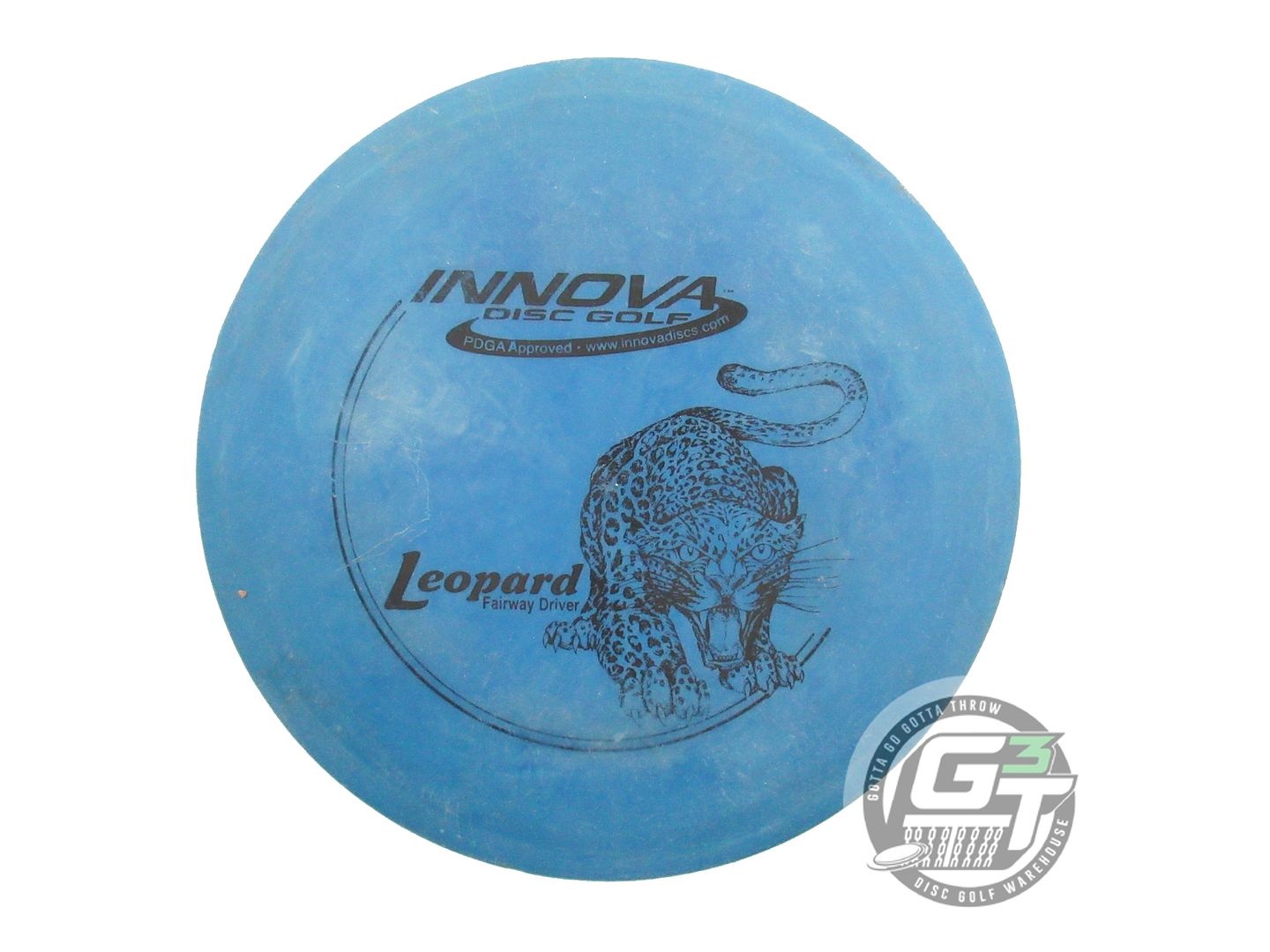 USED Innova DX Leopard 169g Blue Black Stamp Fairway Driver Golf Disc