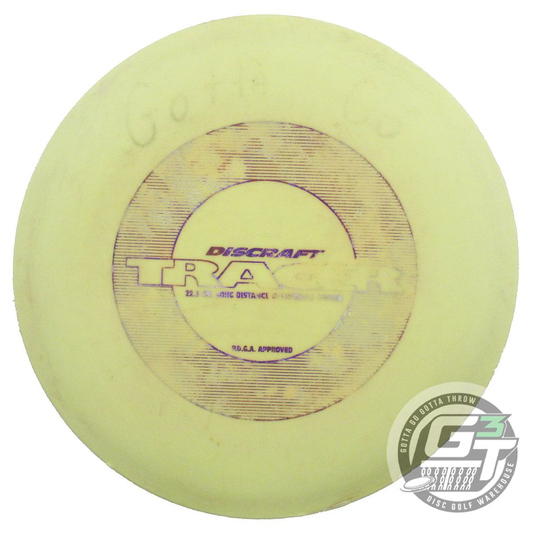 USED Discraft Pro D Tracer 177g Yellow Purple Foil OOP Fairway Driver Golf Disc