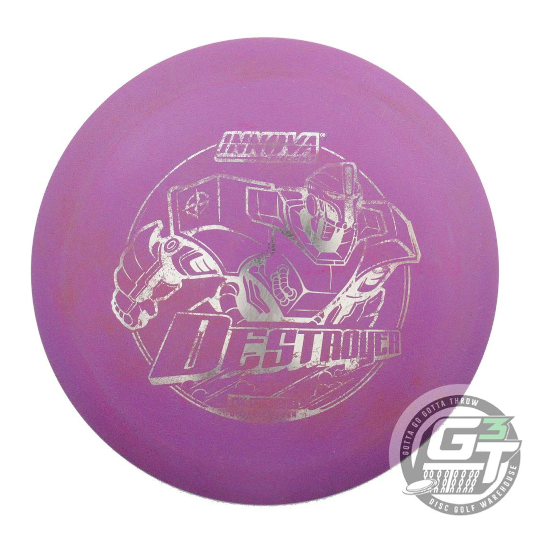 USED Innova DX Destroyer 169g Purple Silver Foil Distance Driver Golf Disc