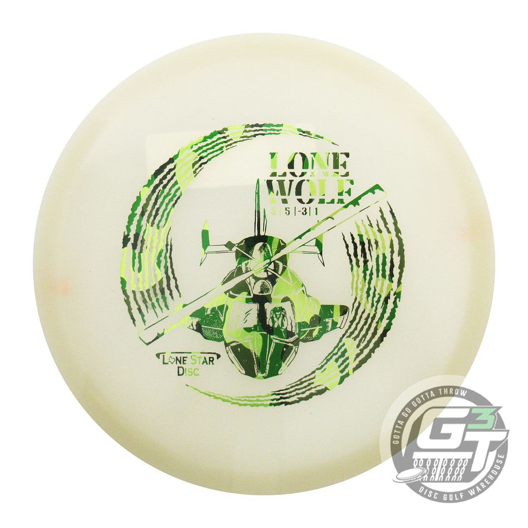 Lone Star Artist Series Glow Alpha Lone Wolf Midrange Golf Disc (Individually Listed)