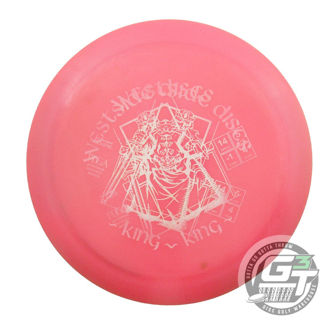 USED Westside Discs X-OUT Tournament King 167g Pink Distance Driver Golf Disc