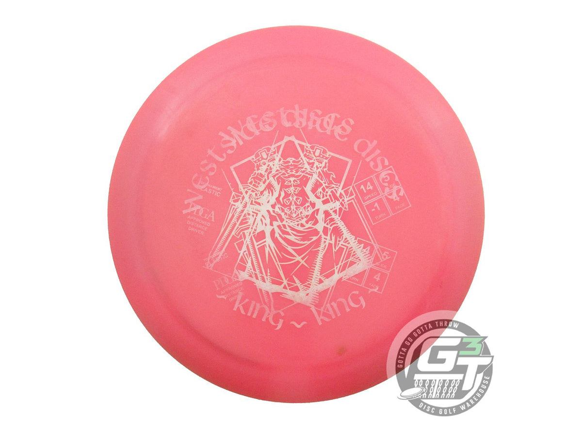 USED Westside Discs X-OUT Tournament King 167g Pink Distance Driver Golf Disc