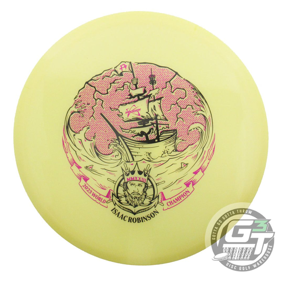 Prodigy Limited Edition Isaac Robinson 2023 PDGA World Champion Smuggler's Pursuit Stamp 500 Series Archive Midrange Golf Disc (Individually Listed)