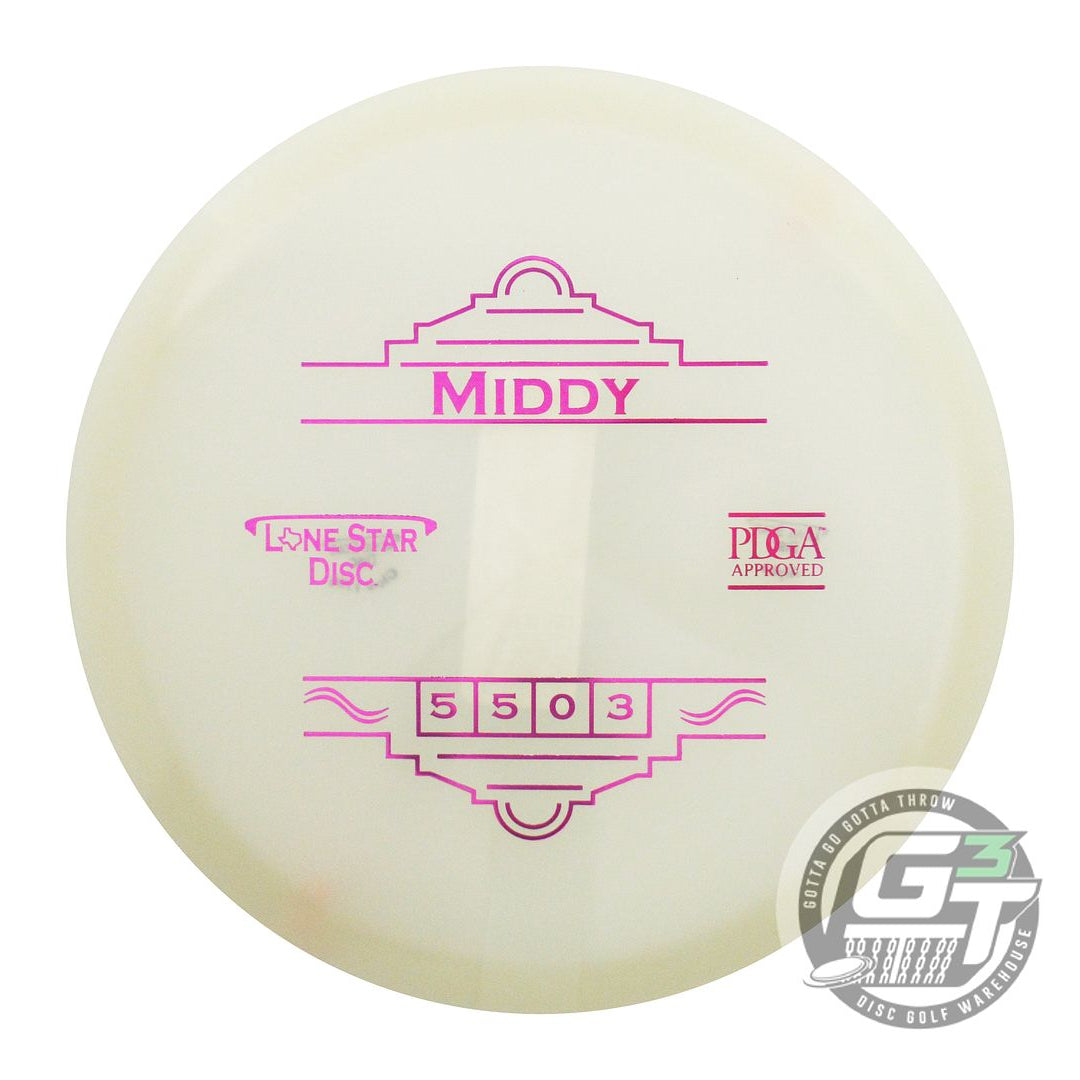 Lone Star Glow Alpha The Middy Midrange Golf Disc (Individually Listed)