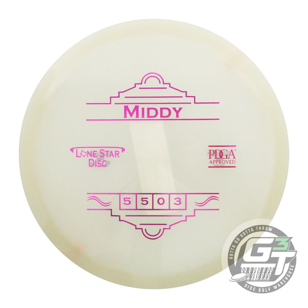 Lone Star Glow Alpha The Middy Midrange Golf Disc (Individually Listed)